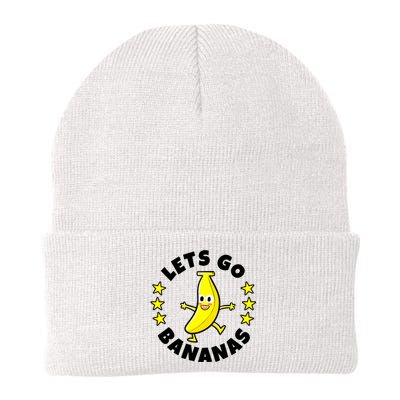 Let's Go Banana Funny Banana Squad Dancing Cute Knit Cap Winter Beanie