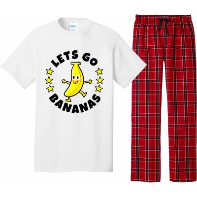 Let's Go Banana Funny Banana Squad Dancing Cute Pajama Set