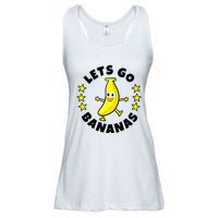 Let's Go Banana Funny Banana Squad Dancing Cute Ladies Essential Flowy Tank