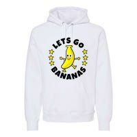 Let's Go Banana Funny Banana Squad Dancing Cute Premium Hoodie