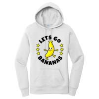 Let's Go Banana Funny Banana Squad Dancing Cute Women's Pullover Hoodie