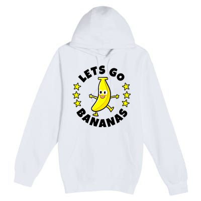 Let's Go Banana Funny Banana Squad Dancing Cute Premium Pullover Hoodie