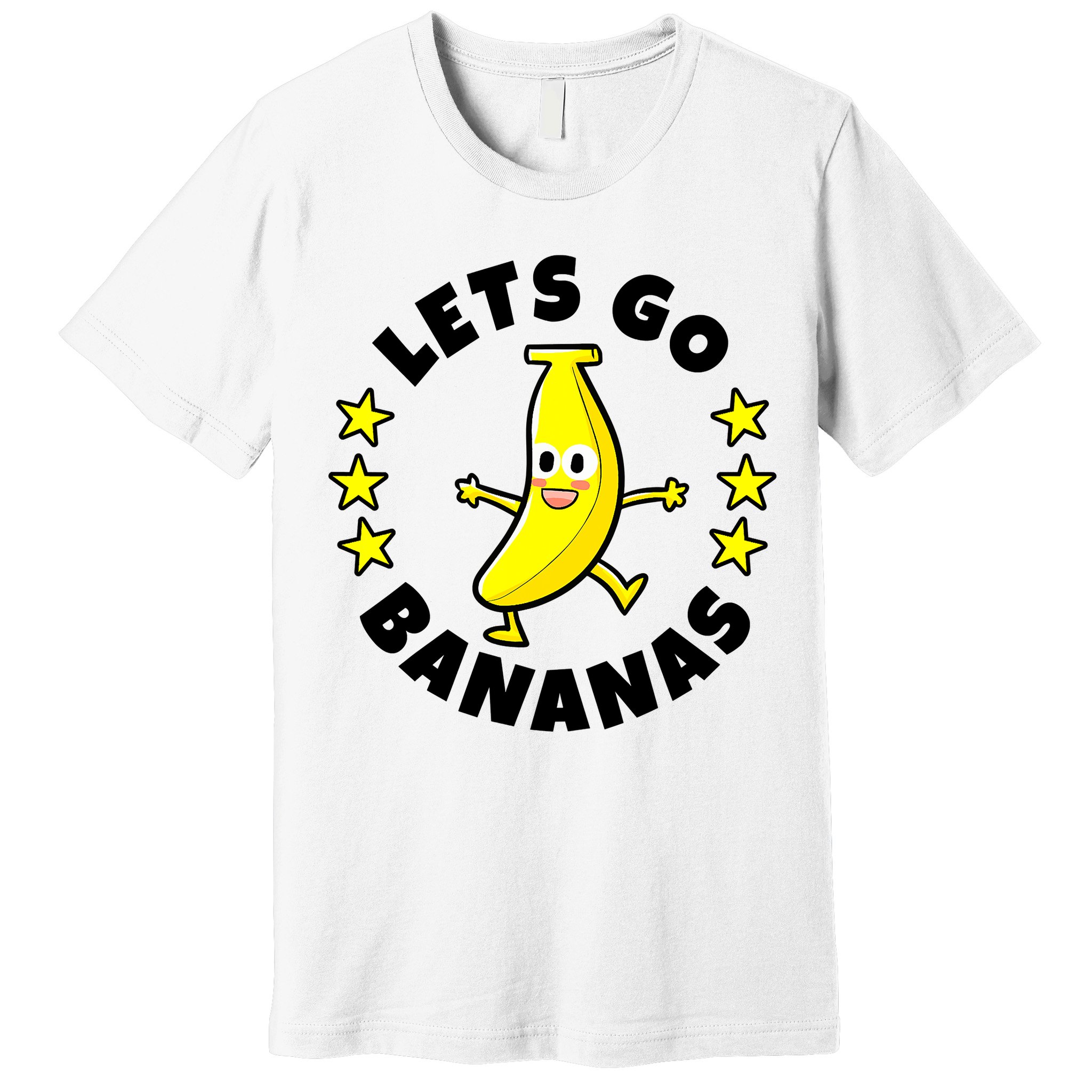 Let's Go Banana Funny Banana Squad Dancing Cute Premium T-Shirt