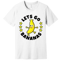 Let's Go Banana Funny Banana Squad Dancing Cute Premium T-Shirt