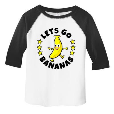 Let's Go Banana Funny Banana Squad Dancing Cute Toddler Fine Jersey T-Shirt