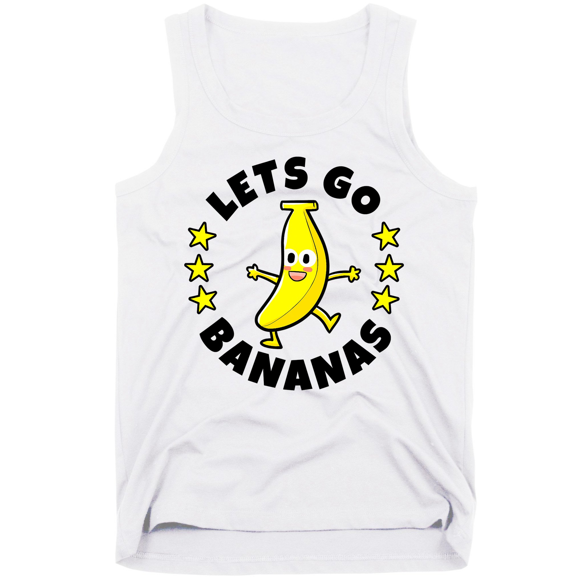 Let's Go Banana Funny Banana Squad Dancing Cute Tank Top
