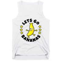 Let's Go Banana Funny Banana Squad Dancing Cute Tank Top