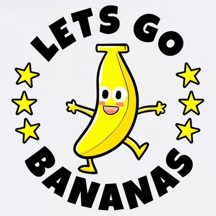Let's Go Banana Funny Banana Squad Dancing Cute Tank Top