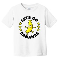 Let's Go Banana Funny Banana Squad Dancing Cute Toddler T-Shirt