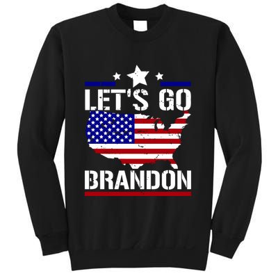 Let's Go Brandon USA Country Flag LGB FJB Sweatshirt