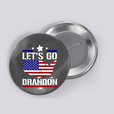 Let's Go Brandon USA Country Flag LGB FJB Button