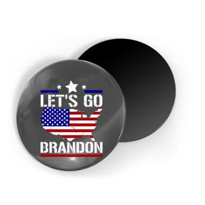 Let's Go Brandon USA Country Flag LGB FJB Magnet
