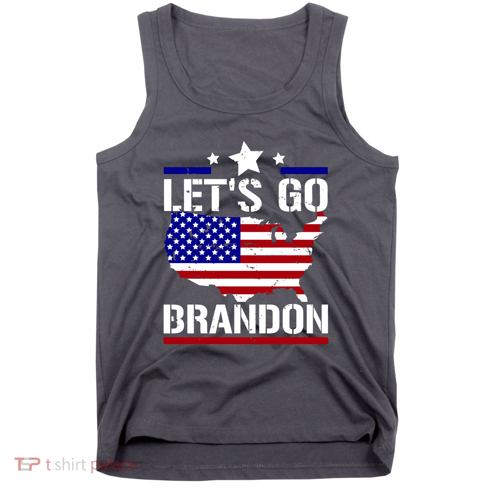 Let's Go Brandon USA Country Flag LGB FJB Tank Top