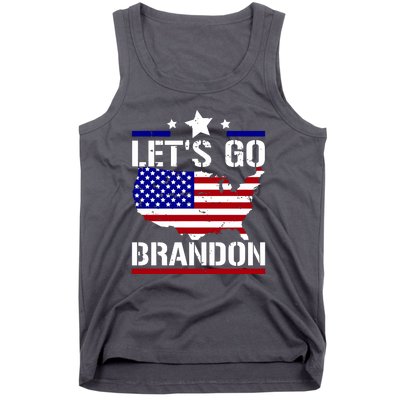 Let's Go Brandon USA Country Flag LGB FJB Tank Top