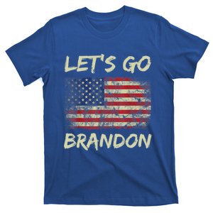 LetS Go Brandon Conservative Anti Liberal Us Flag Gift T-Shirt