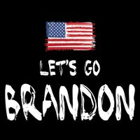 Let's Go Brandon FJB Chant Simple USA Flag Wool Snapback Cap