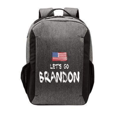 Let's Go Brandon FJB Chant Simple USA Flag Vector Backpack