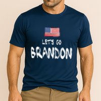 Let's Go Brandon FJB Chant Simple USA Flag Performance Shirt