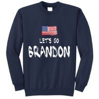 Let's Go Brandon FJB Chant Simple USA Flag Sweatshirt