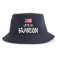 Let's Go Brandon FJB Chant Simple USA Flag Sustainable Bucket Hat
