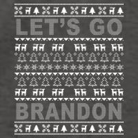 Let's Go Brandon Ugly Christmas Sweater FJB Chant Vector Backpack