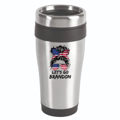 Let's Go Brandon, Lets Go Brandon Tees 16oz Travel Tumbler