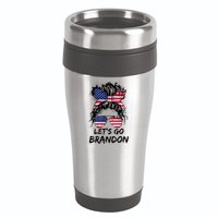 Let's Go Brandon, Lets Go Brandon Tees 16oz Travel Tumbler