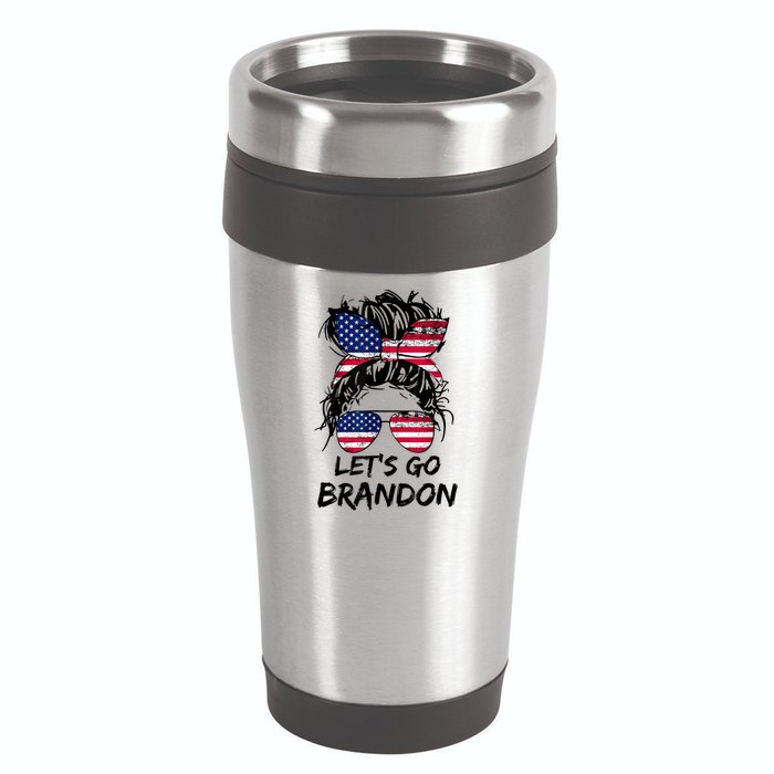 Let's Go Brandon, Lets Go Brandon Tees 16oz Travel Tumbler