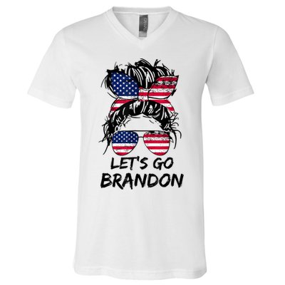Let's Go Brandon, Lets Go Brandon Tees V-Neck T-Shirt