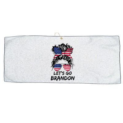 Let's Go Brandon, Lets Go Brandon Tees Large Microfiber Waffle Golf Towel