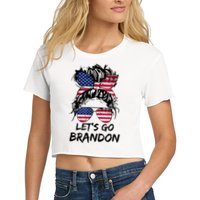 Let's Go Brandon, Lets Go Brandon Tees Crop Top