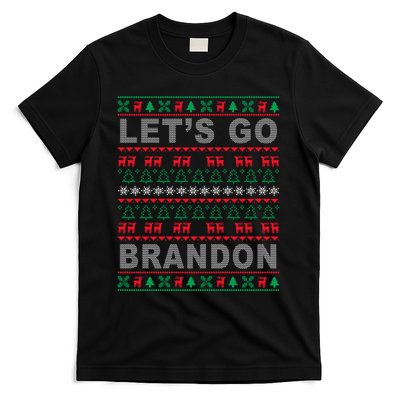 Let's Go Brandon Ugly Christmas Sweater FJB Anti Biden T-Shirt
