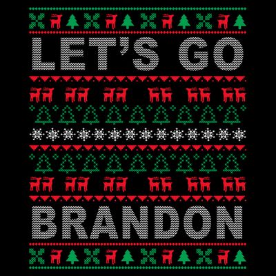 Let's Go Brandon Ugly Christmas Sweater FJB Anti Biden T-Shirt