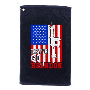 Let's Go Brandon USA Army Flag LGB FJB Platinum Collection Golf Towel