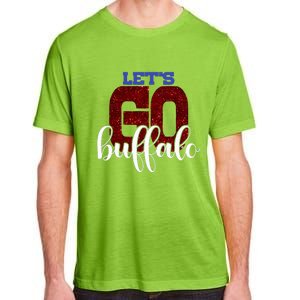 LetS Go Buffalo Ny New York Retro Sports City Fan Love Adult ChromaSoft Performance T-Shirt