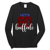 LetS Go Buffalo Ny New York Retro Sports City Fan Love Long Sleeve Shirt