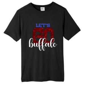 LetS Go Buffalo Ny New York Retro Sports City Fan Love Tall Fusion ChromaSoft Performance T-Shirt