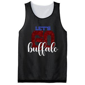 LetS Go Buffalo Ny New York Retro Sports City Fan Love Mesh Reversible Basketball Jersey Tank