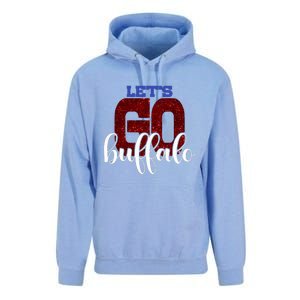 LetS Go Buffalo Ny New York Retro Sports City Fan Love Unisex Surf Hoodie