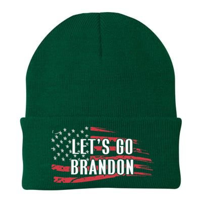 Lets Go Brandon LetS Go Brandon Usa Flag Knit Cap Winter Beanie