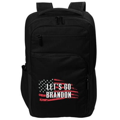 Lets Go Brandon LetS Go Brandon Usa Flag Impact Tech Backpack
