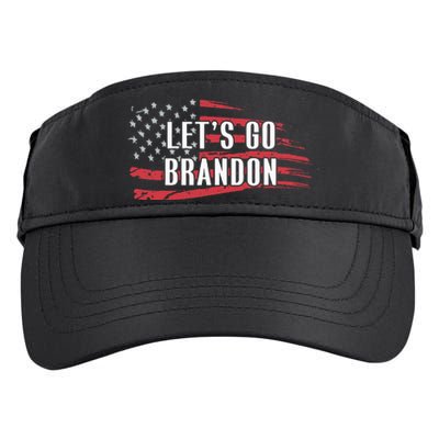 Lets Go Brandon LetS Go Brandon Usa Flag Adult Drive Performance Visor