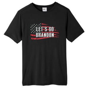 Lets Go Brandon LetS Go Brandon Usa Flag Tall Fusion ChromaSoft Performance T-Shirt