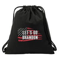 Lets Go Brandon LetS Go Brandon Usa Flag Drawstring Bag