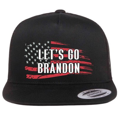 Lets Go Brandon LetS Go Brandon Usa Flag Flatbill Hat
