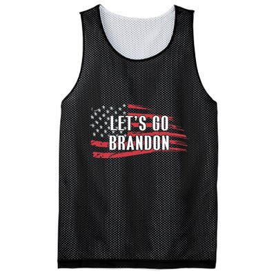 Lets Go Brandon LetS Go Brandon Usa Flag Mesh Reversible Basketball Jersey Tank
