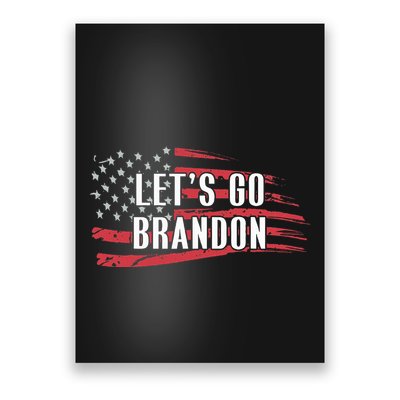Lets Go Brandon LetS Go Brandon Usa Flag Poster