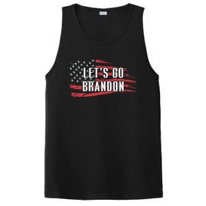 Lets Go Brandon LetS Go Brandon Usa Flag PosiCharge Competitor Tank