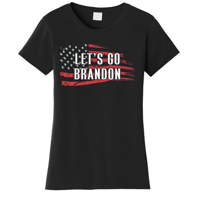 Lets Go Brandon LetS Go Brandon Usa Flag Women's T-Shirt