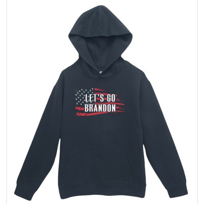 Lets Go Brandon LetS Go Brandon Usa Flag Urban Pullover Hoodie